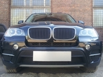 Allest Защита радиатора Premium, чёрная (3D) BMW X5/X6 07-/08-