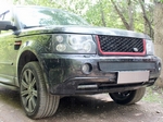 Allest Защита радиатора Premium, чёрная, низ (3D) LAND ROVER/ROVER Range Rover Sport 05-09