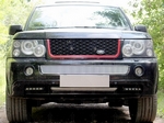 Allest Защита радиатора Premium, хром, верх LAND ROVER/ROVER Range Rover Sport 05-09