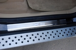 Alu-Frost Накладки на внутренние пороги с надписью, нерж. сталь, 4 шт. BMW X5 07-/10-
