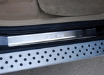 Alu-Frost Накладки на внутренние пороги с надписью, нерж. сталь, 4 шт. BMW X5 13-