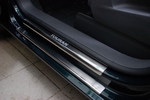 Alu-Frost Накладки на внутренние пороги с надписью, нерж. сталь, 8 шт. VW Touran 07-09
