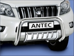 Antec Защита переднего бампера, центральная 42 мм, нерж., полир. TOYOTA Land Cruiser Prado J150 09-/13-