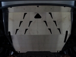 АВС-Дизайн Защита картера двигателя и кпп, алюминий (V-1,6; 2,0) FORD Ecosport 14-