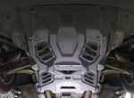 АВС-Дизайн Защита картера двигателя и кпп, композит 8 мм (V-все, АКПП, 4WD) PORSCHE Macan 13-