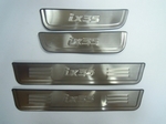 JMT Накладки на дверные пороги с логотипом, нерж. HYUNDAI ix35 10-/14-