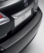 Lexus Накладка на задний бампер, пластик LEXUS RX350/450h 09-/12-