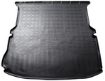Norplast Коврик багажника (полиуретан), чёрный (cложенный 3 ряд) FORD Explorer 10-/12-/16-
