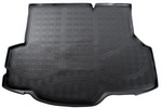Norplast Коврик багажника (полиуретан), чёрный (SD) FORD Fiesta 12-
