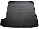 Norplast Коврик багажника (полиуретан), чёрный (SD) (с полноразмерной запаской) OPEL Astra J 12-