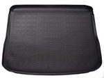 Norplast Коврик багажника (полиуретан), чёрный VW Tiguan 11-