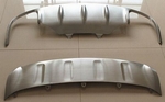 OEM-Tuning Комплект накладок переднего и заднего бамперов (Macan Turbo) , нерж. сталь. PORSCHE Macan 13-