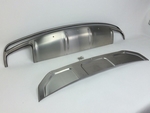 OEM-Tuning Комплект накладок переднего и заднего бамперов, нерж. сталь (S-Line) AUDI Q7 15-