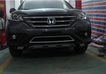OEM-Tuning Комплект накладок переднего и заднего бамперов, с логотипом Honda HONDA CRV 12-