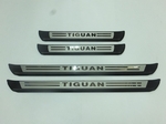 OEM-Tuning Накладки на дверные пороги, OEM Style, 4 части. VW Tiguan 08-/11-