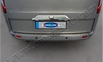 Omsa_Line Накладка над номером на крышку багажника, нерж. (с камерой) FORD Tourneo Custom 13-
