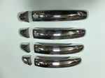 Omsa_Line Накладки на дверные ручки, нерж., 4 двери (с отверс. под сенсор) AUDI Q7 09-