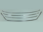 Omsa_Line Окантовка на решетку радиатора (1 часть) + накладки на решетку (3 части)  (нерж.) HYUNDAI ix35 10-/14-