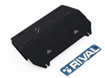 Rival Защита картера, сталь (V - 2.4DID, 2.4DID, 4WD) MITSUBISHI L200 15-