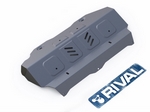 Rival Защита радиатора и картера, алюминий (V - 2.4, 2.8, 4WD) (ч. 1) TOYOTA Hilux 15-