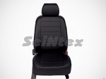 Seintex Чехлы на сиденья (экокожа), цвет - чёрный VW Amarok 10-