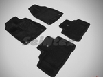 Seintex Коврики салона текстильные 3D, чёрные ACURA MDX 14-16