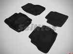 Seintex Коврики салона текстильные 3D, чёрные FORD Mondeo 11-14