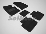 Seintex Коврики салона текстильные 3D, чёрные KIA Optima 11-/13-