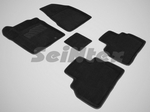 Seintex Коврики салона текстильные 3D, чёрные NISSAN Murano 16-