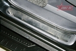 Souz-96 Накладки на внутр. пороги без логотипа (компл.4шт.) KIA Sportage/Спортаж 08-10