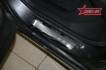 Souz-96 Накладки на внутр. пороги без логотипа (компл.4шт.) на металл 4D HONDA Civic/Цивик 06-