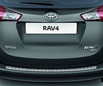 Toyota Накладка на задний бампер, нерж. TOYOTA RAV4 13-