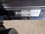 ТСС Накладки на пороги (лист зеркальный надпись Subaru XV) SUBARU XV 12-