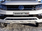 ТСС Решетка радиатора 12 мм VW Amarok 16-
