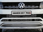 ТСС Решетка радиатора нижняя (лист) VW Amarok 16-
