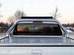 ТСС Защита кузова со светодиодной фарой 76,1 мм (на крышку) VW Amarok 16-