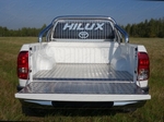 ТСС Защитный алюминиевый вкладыш в кузов автомобиля (борт) TOYOTA Hilux 15-