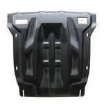 АВС-Дизайн Защита картера + КПП, из 2-х частей, композит 10 мм (V-3, 0; 3, 0TDI) AUDI Q7 09-