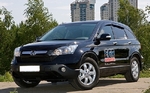 EGR Дефлекторы боковых окон, 4 части, темные широкие HONDA CRV 07-