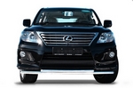 Lexus/Лексус Защита переднего бампера 60/42 мм двойная Lexus/Лексус LX 570 Sport Package 2010- LEXUS LX5/X570 10-