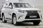 Lexus/Лексус Защита переднего бампера труба 60 мм черная LEXUS GX460 13-