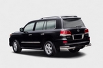 Lexus Защита задняя уголки 76/42 мм двойные LEXUS LX570 12-