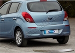 Omsa_Line Накладка на задний бампер, нерж., (HB 5D) HYUNDAI i20 13-