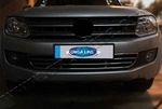 Omsa_Line Решетка в передний бампер, нерж. VW Amarok/амарок 10-15