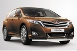 Toyota/Тойота Защита переднего бампера труба овальная 75х42/42 мм TOYOTA Venza 12-