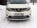 ТСС Решетка радиатора 16 мм NISSAN Murano 10-