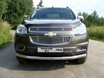 ТСС Решётка радиатора нижняя 12 мм CHEVROLET TrailBlazer 13-