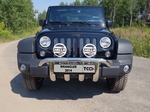 ТСС Защита передняя (кенгурин) 60,3 мм  (Wrangler 3D (3,6)) JEEP Wrangler 14-