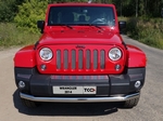 ТСС Защита передняя нижняя 76,1 мм (Wrangler 5D (3,6)) JEEP Wrangler 14-