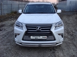 ТСС Защита передняя нижняя (двойная) 76,1/75 мм LEXUS GX460 13-